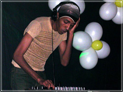 Black and White: DJ Banan